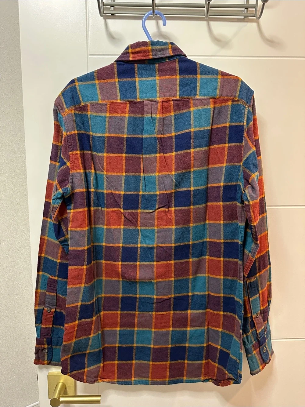 J. Crew Plaid Flannel Button-Down Shirt